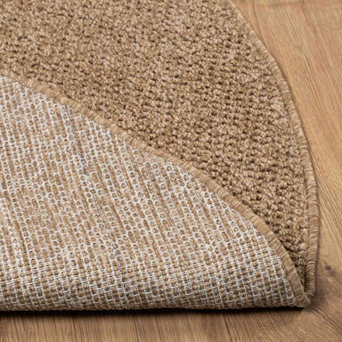 Vloerkleden Rond AGIRA Naturel Ø 120 CM Polyester