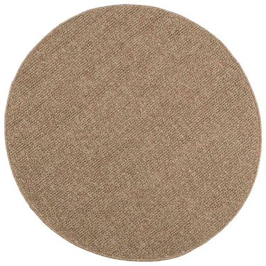 Vloerkleden Rond AGIRA Naturel Ø 160 CM Polyester