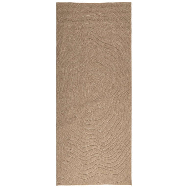 Vloerkleden Moiré Rechthoekig AGIRA Naturel 200 x 80 cm