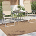 Vloerkleden Moiré AGIRA Naturel 170 x 120 cm Polyester