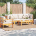 Vloerkleden Moiré AGIRA Naturel 280 x 200 cm Polyester