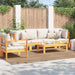 Vloerkleden Rechthoekig AGIRA Naturel 340 x 240 cm Polyester