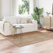 Vloerkleden Vierkant AGIRA Naturel 120 x 120 cm Polyester