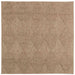 Vloerkleden Vierkant AGIRA Naturel 200 x 200 cm Polyester