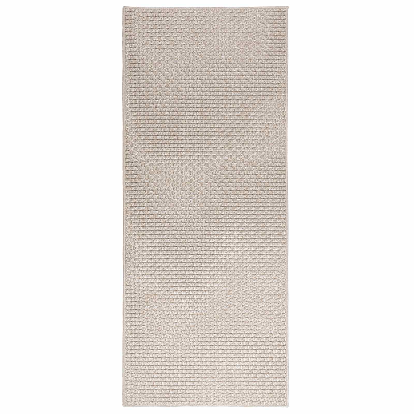 Vloerkleden Rechthoekig FARO Crème 150 x 80 cm Polyester