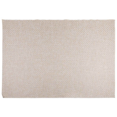 Vloerkleden Rechthoekig FARO Crème 170 x 120 cm Polyester