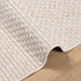 Vloerkleden Vierkant FARO Crème 120 x 120 cm Polyester