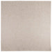 Vloerkleden Vierkant FARO Crème 240 x 240 cm Polyester
