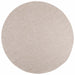 Vloerkleden Rond FARO Crème Ø 120 CM Polyester