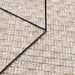 Vloerkleden Rond FARO Crème Ø 160 CM Polyester