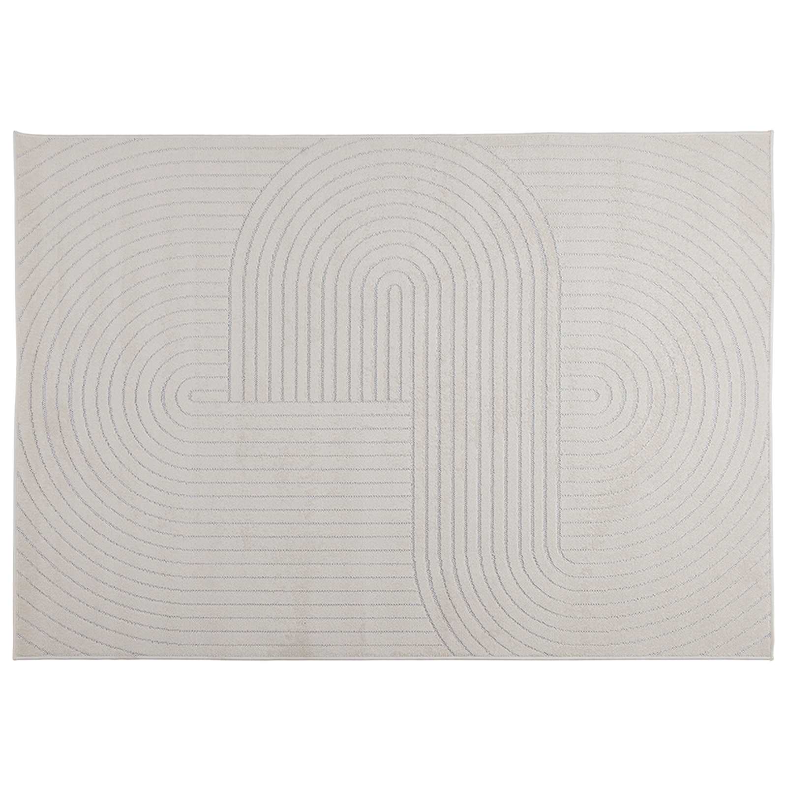Vloerkleden Rechthoekig PALMERAS Crème 200 x 140 cm Polyester