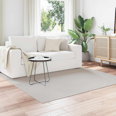 Vloerkleden Vierkant PALMERAS Crème 120 x 120 cm Polyester