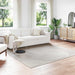 Vloerkleden Vierkant PALMERAS Crème 240 x 240 cm Polyester