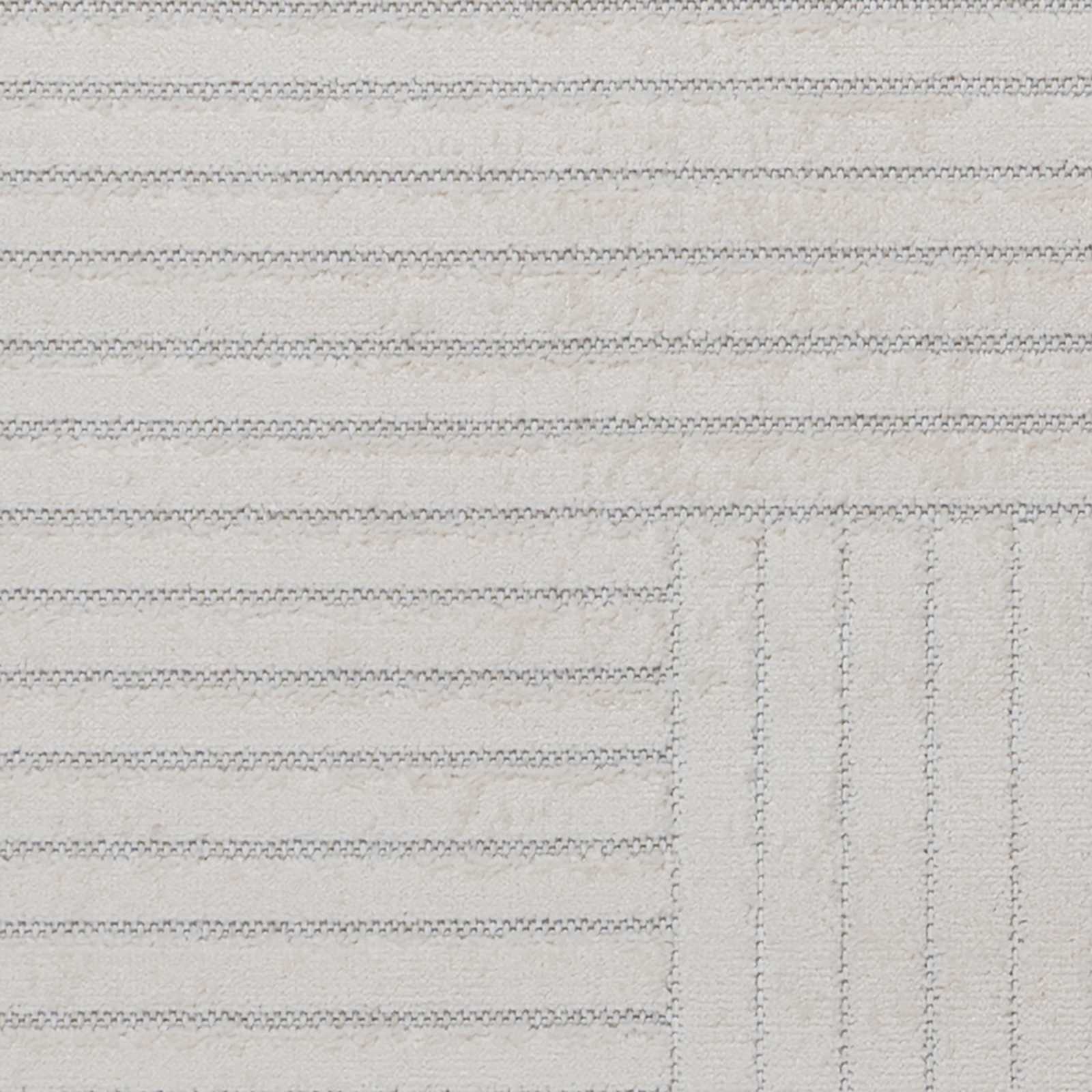 Vloerkleden Rond PALMERAS Crème Ø 160 CM Polyester