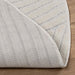 Vloerkleden Rond PALMERAS Crème Ø 200 CM Polyester