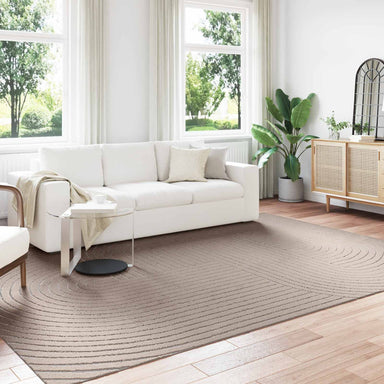 Vloerkleden Rechthoekig PALMERAS Beige 280 x 200 cm Polyester