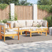 Vloerkleden Rechthoekig PALMERAS Beige 280 x 200 cm Polyester