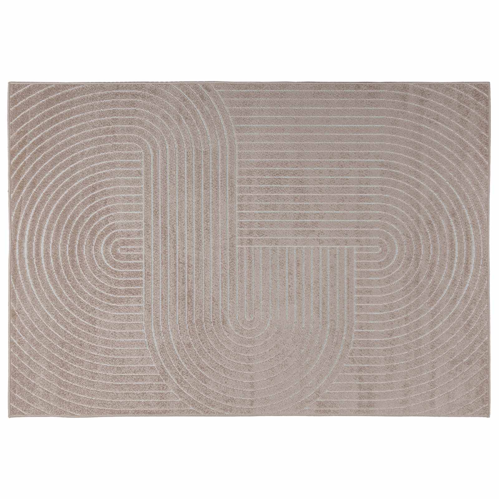 Vloerkleden Rechthoekig PALMERAS Beige 340 x 240 cm Polyester