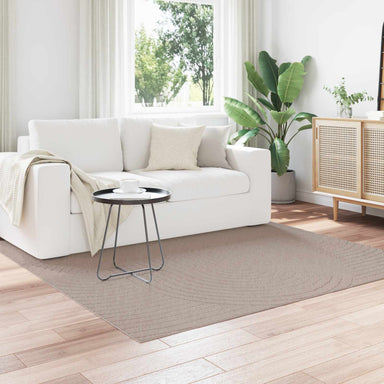 Vloerkleden Vierkant PALMERAS Beige 200 x 200 cm Polyester