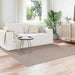 Vloerkleden Vierkant PALMERAS Beige 200 x 200 cm Polyester