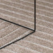 Vloerkleden Vierkant PALMERAS Beige 240 x 240 cm Polyester