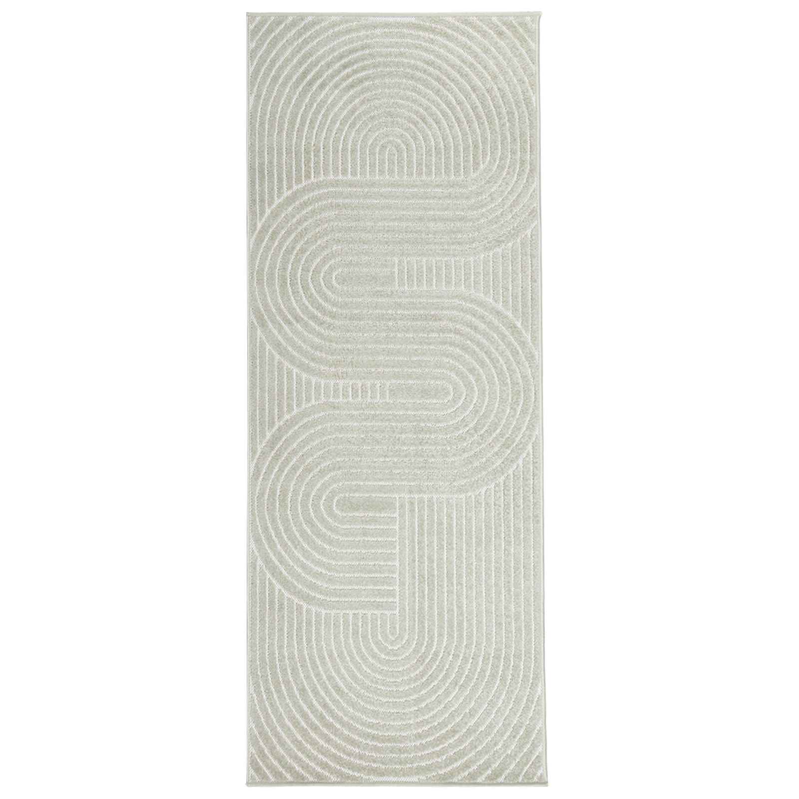 Vloerkleden Rechthoekig PALMERAS Groen 80 x 200 cm Polyester