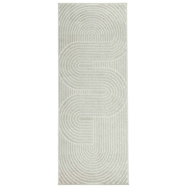 Vloerkleden Rechthoekig PALMERAS Groen 80 x 200 cm Polyester