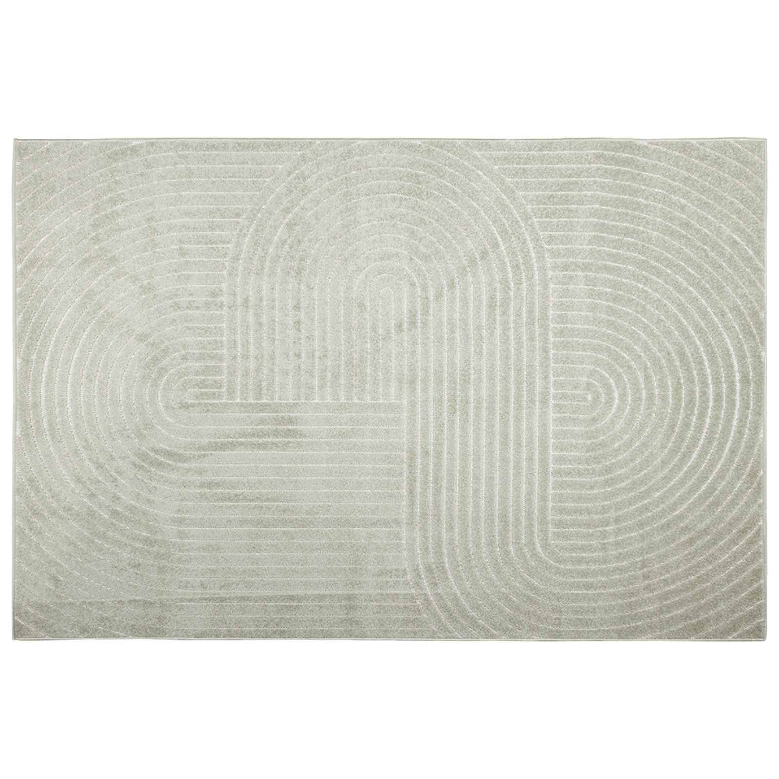 Vloerkleden Rechthoekig PALMERAS Groen 240 x 340 cm Polyester