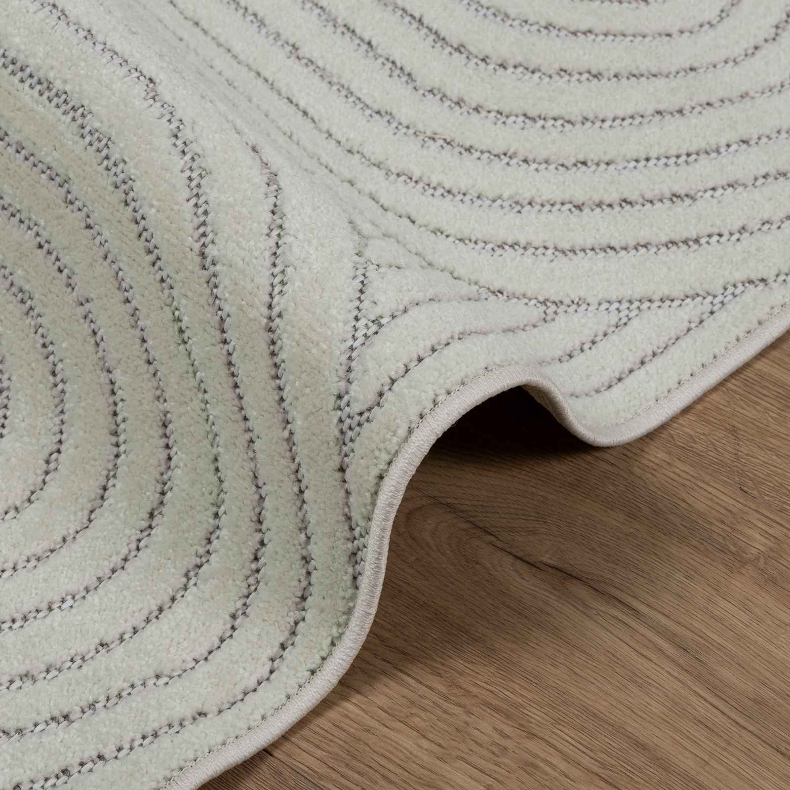 Vloerkleden Vierkant PALMERAS Groen 120 x 120 cm Polyester
