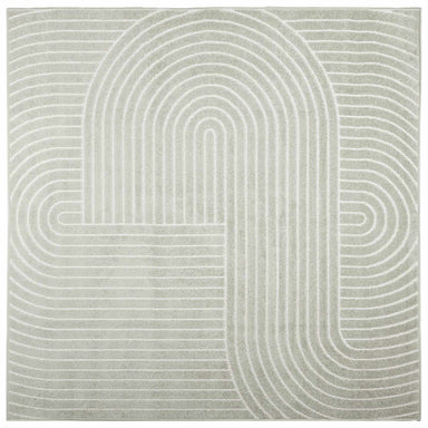 Vloerkleden Vierkant PALMERAS Groen 120 x 120 cm Polyester