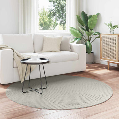 Vloerkleden Rond PALMERAS Groen Ø 200 CM Polyester