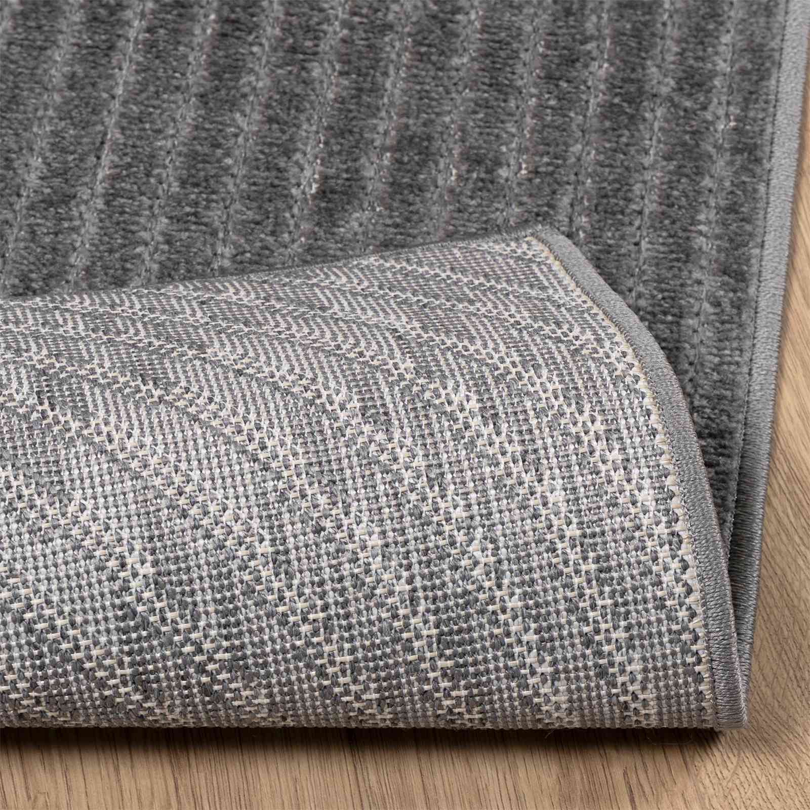 Vloerkleden PALMERAS Antraciet 200 x 140 cm Polyester