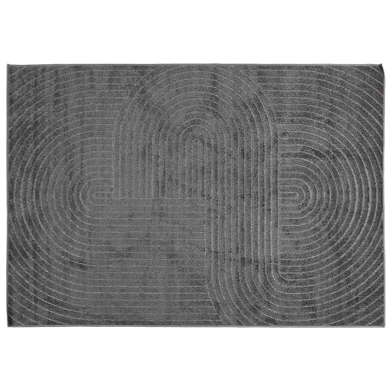 Vloerkleden PALMERAS Antraciet 230 x 160 cm Polyester