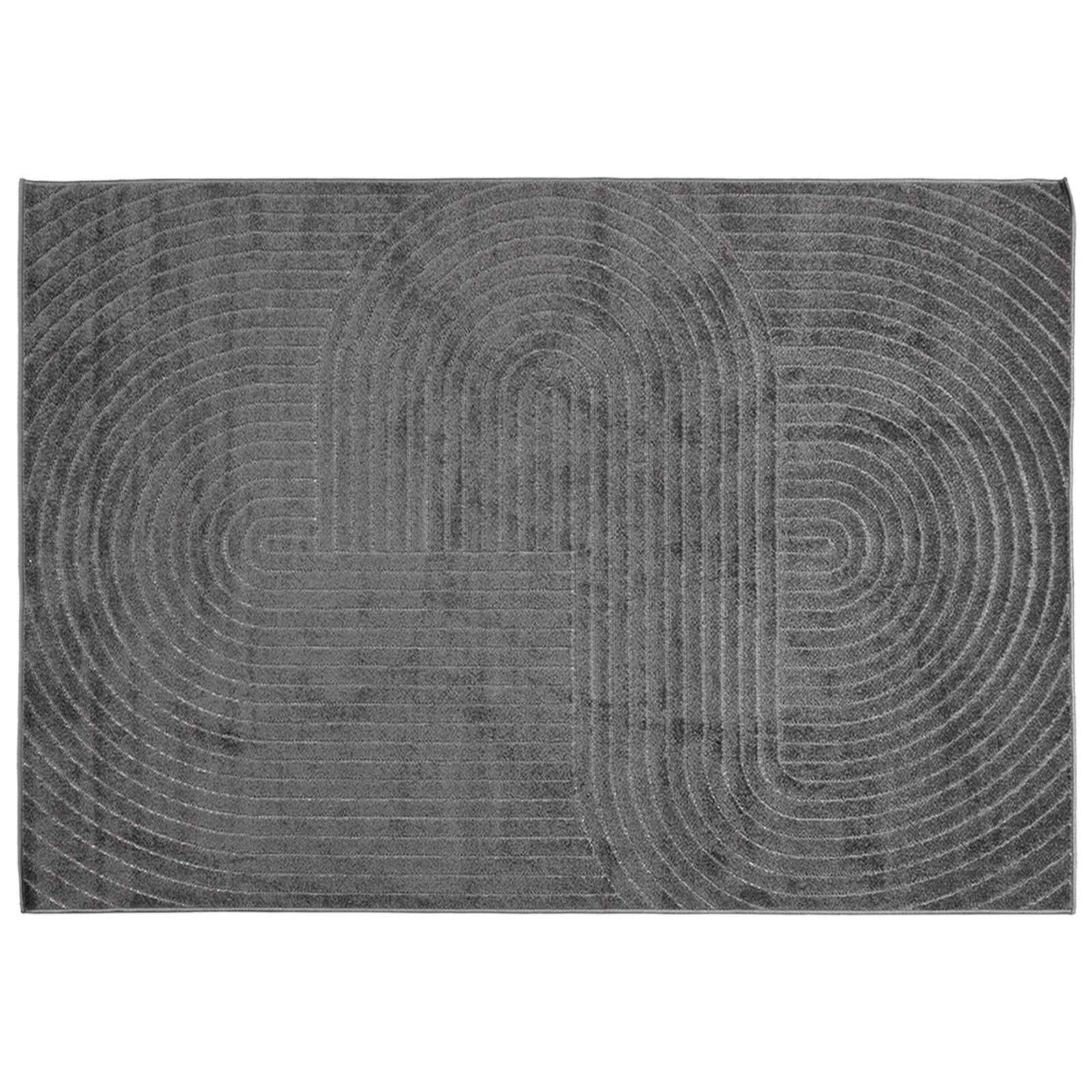 Vloerkleden PALMERAS Antraciet 280 x 200 cm Polyester