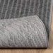Vloerkleden Vierkant PALMERAS Antraciet 120 x 120 cm Polyester