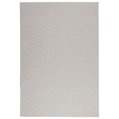 Vloerkleden Rechthoekig PALMERAS Crème 200 x 140 cm Polyester