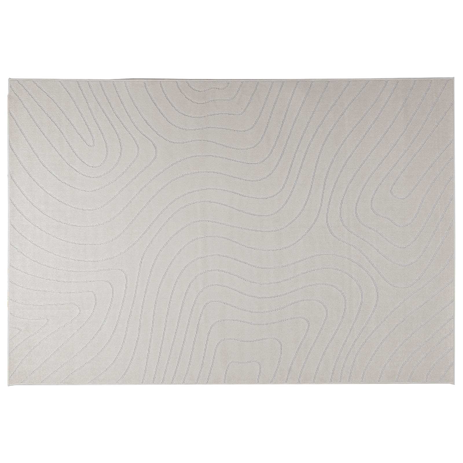 Vloerkleden Rechthoekig PALMERAS Crème 230 x 160 cm Polyester