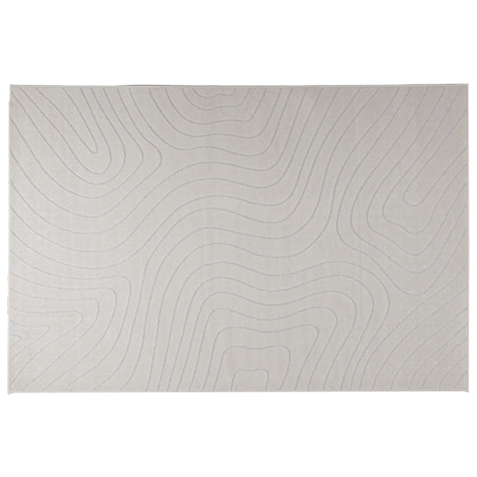 Vloerkleden Rechthoekig PALMERAS Crème 280 x 200 cm Polyester