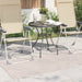 Binnen- en buitentapijt PALMERAS Beige 80 x 200 cm Polyester