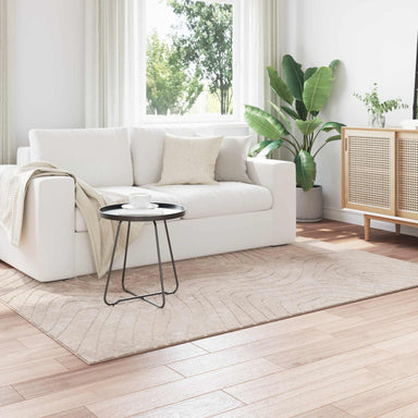 Vloerkleden Rechthoekig PALMERAS Beige 120 x 170 cm Polyester