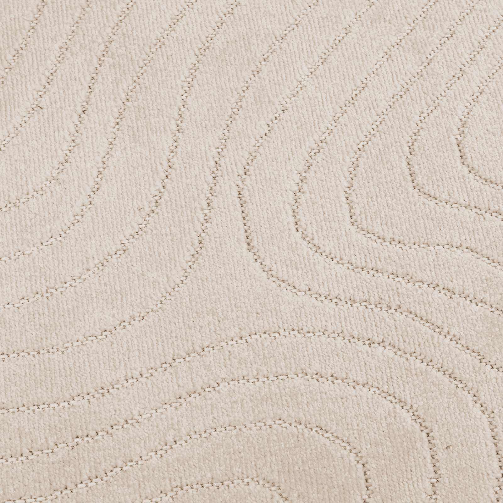 Vloerkleden Vierkant PALMERAS Beige 120 x 120 cm Polyester