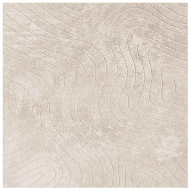 Vloerkleden Vierkant PALMERAS Beige 120 x 120 cm Polyester