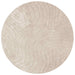 Vloerkleden Rond PALMERAS Beige Ø 160 CM Polyester