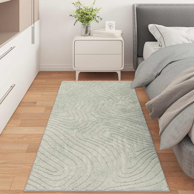 Vloerkleden Rechthoekig PALMERAS Groen 80 x 200 cm Polyester