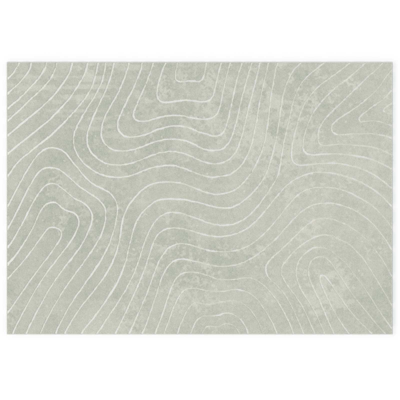 Vloerkleden Rechthoekig PALMERAS Groen 200 x 280 cm Polyester