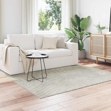 Vloerkleden Vierkant PALMERAS Groen 200 x 200 cm Polyester