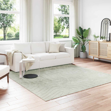 Vloerkleden Vierkant PALMERAS Groen 240 x 240 cm Polyester