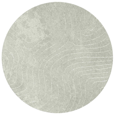 Vloerkleden Rond PALMERAS Groen Ø 160 CM Polyester