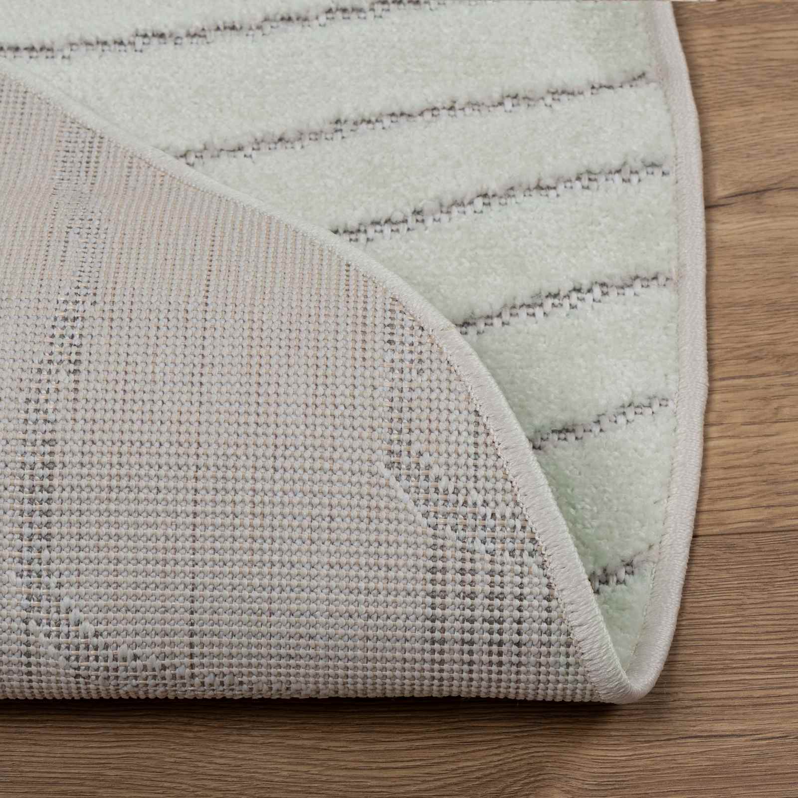 Vloerkleden Rond PALMERAS Groen Ø 200 CM Polyester