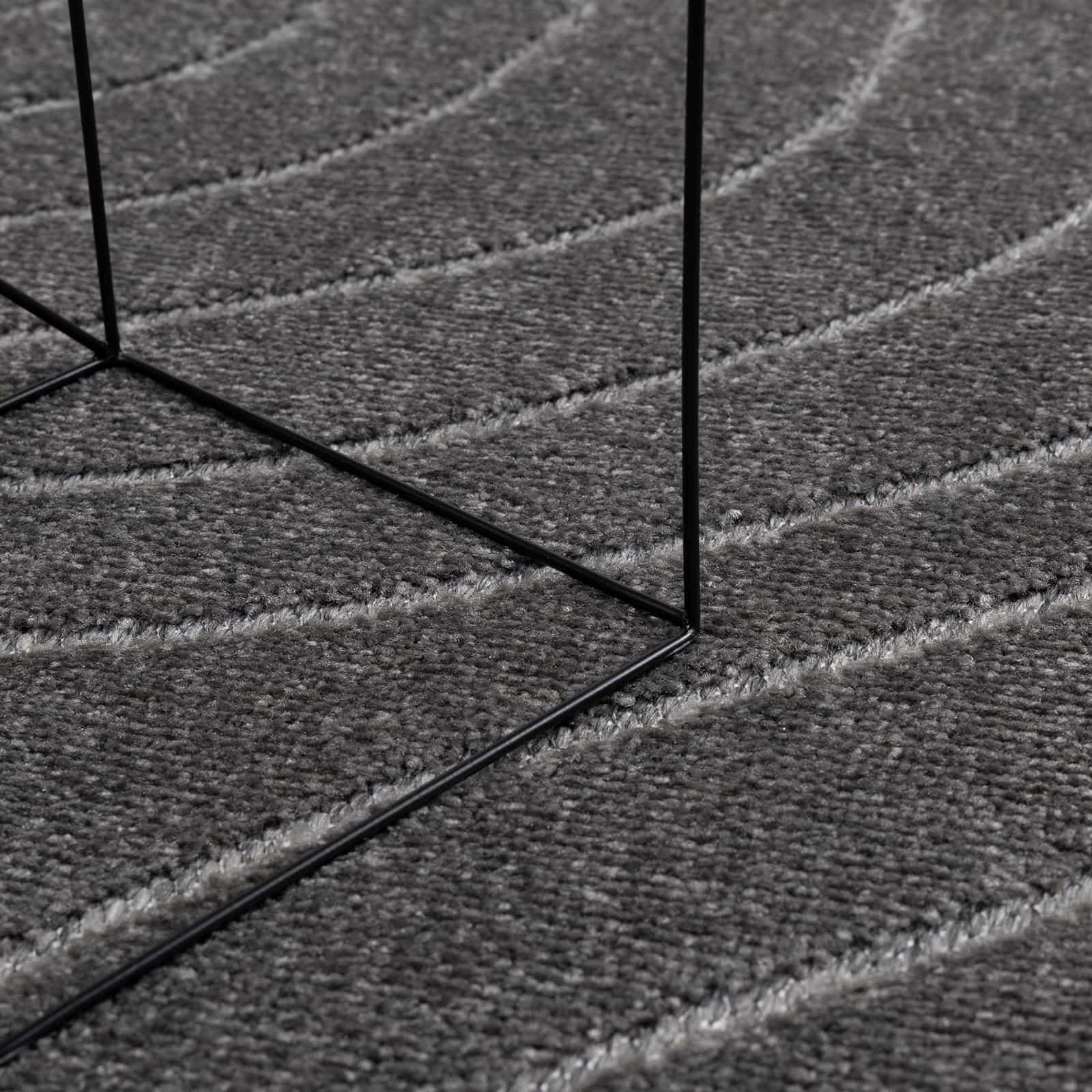 Vloerkleden PALMERAS Antraciet 280 x 200 cm Polyester